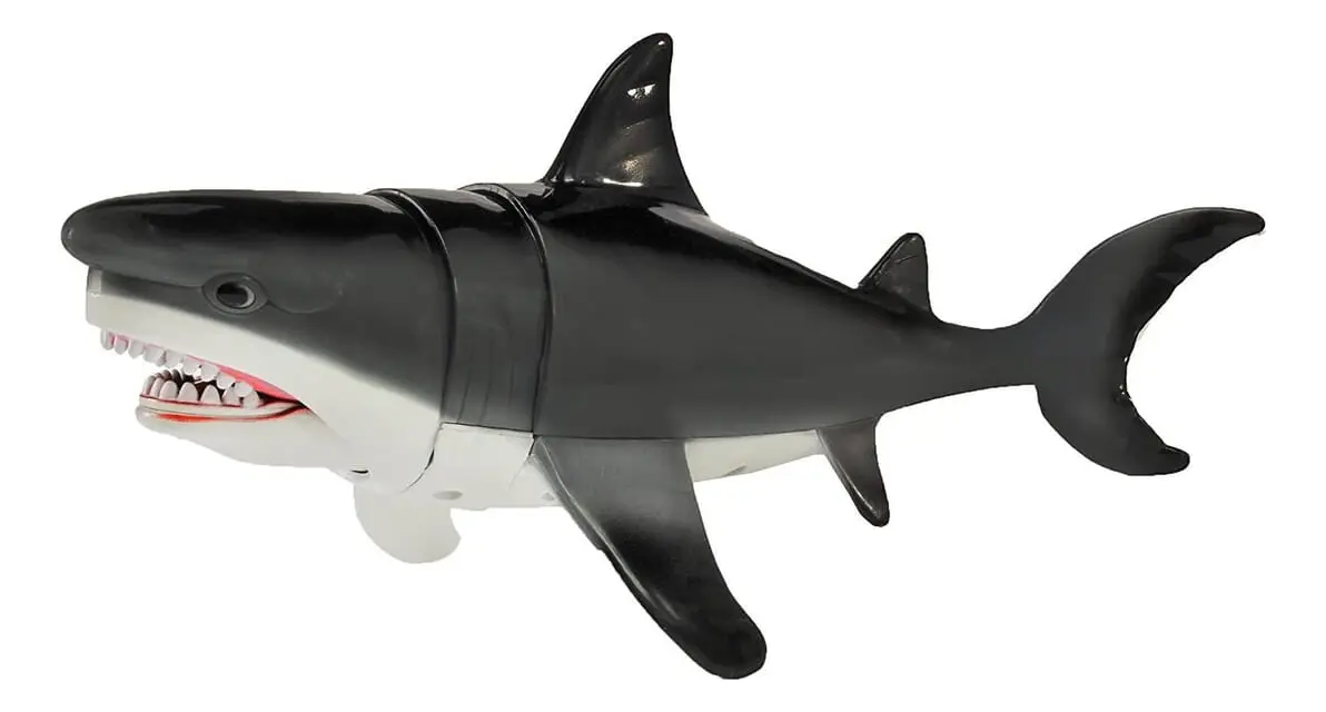 Figura Tiburon Blanco Mordedor Mandíbula Safari Niño Trex