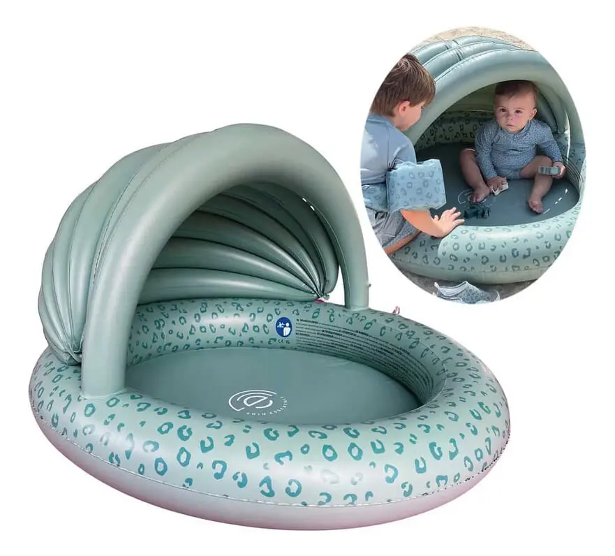 Piscina Infantil Inflable Techo Uv Bebe Essentials Trex
