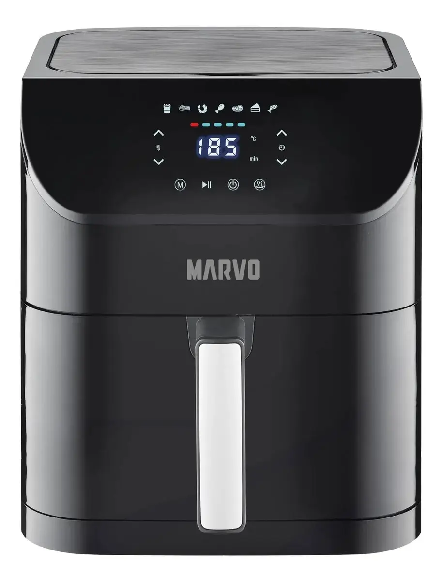 Freidora Sin Aceite Marvo Panel Tactil 8l Air Fryer 1800w Tx