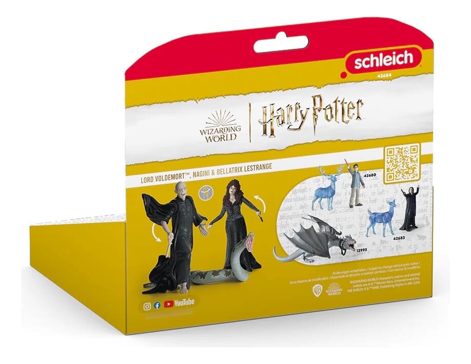 Figuras Harry Potter Voldemort Nagini & Bellatrix Lestrange