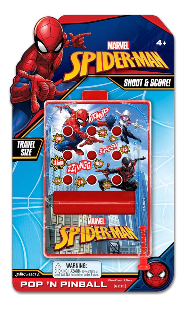 Pinball De Bolsilllo Marvel Avengers Juguete Niño Ja Ru Trex