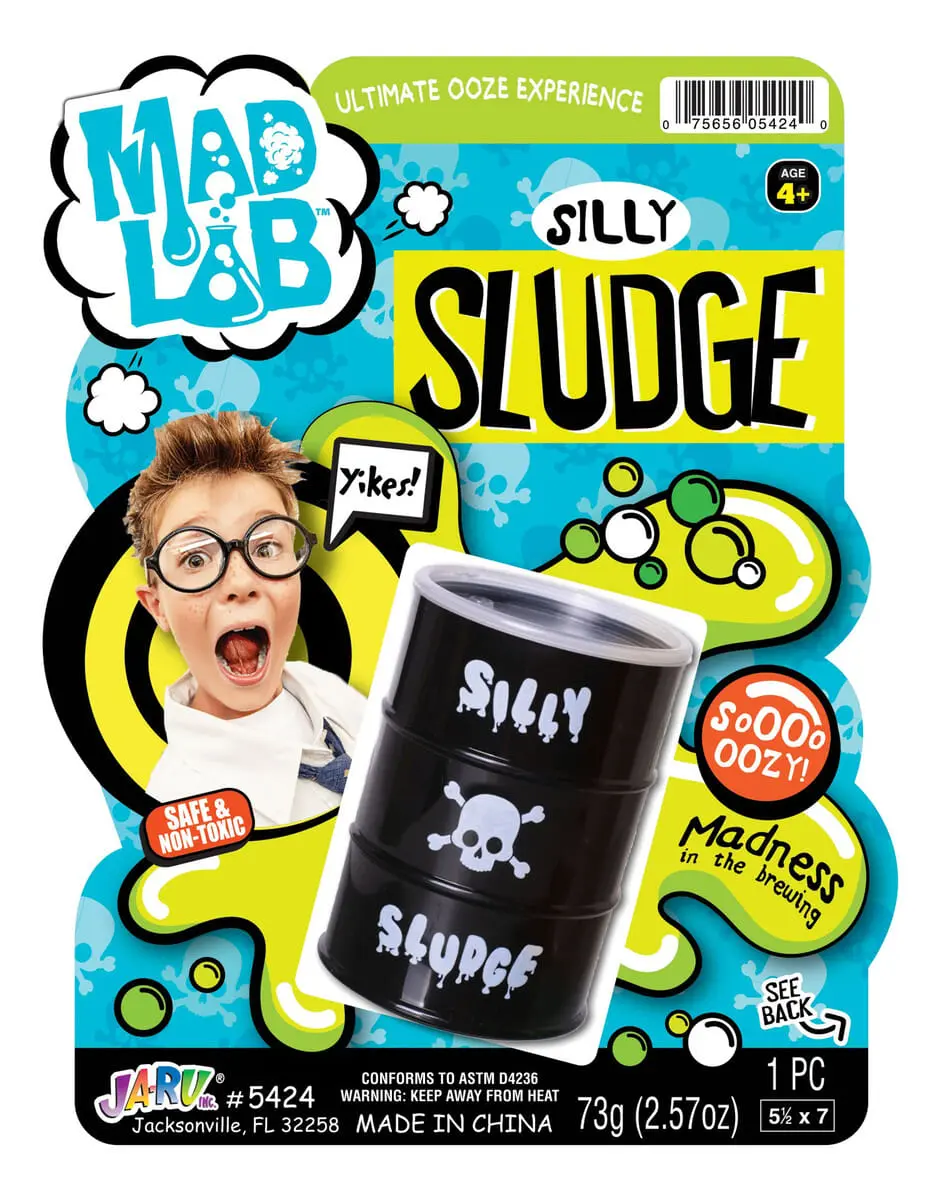 Slime Tarro Barril Mad Lab Sylly Sludge Toxico Tiktok Ja Ru