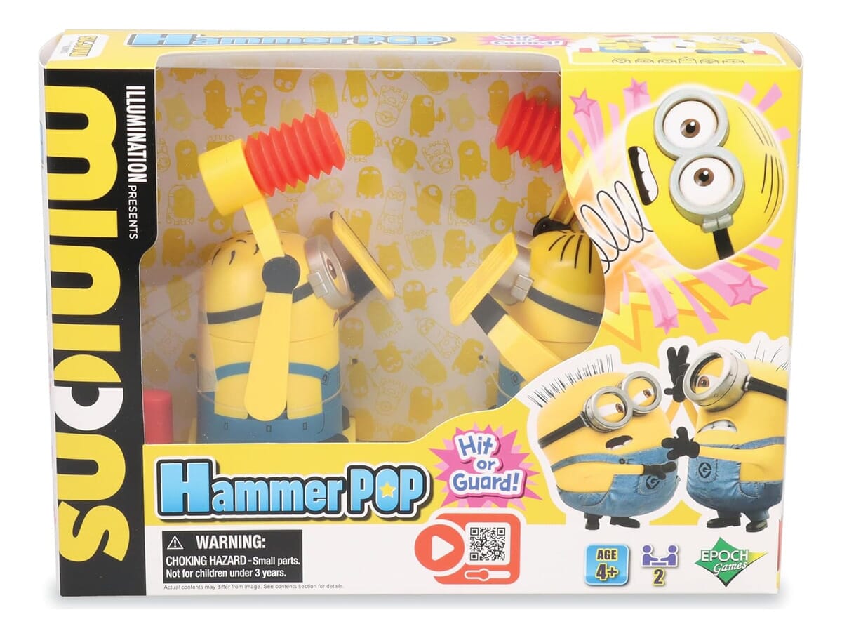 Minions Figura Pop Martillo Cabezas Golpea Y Gana Epoch Tx