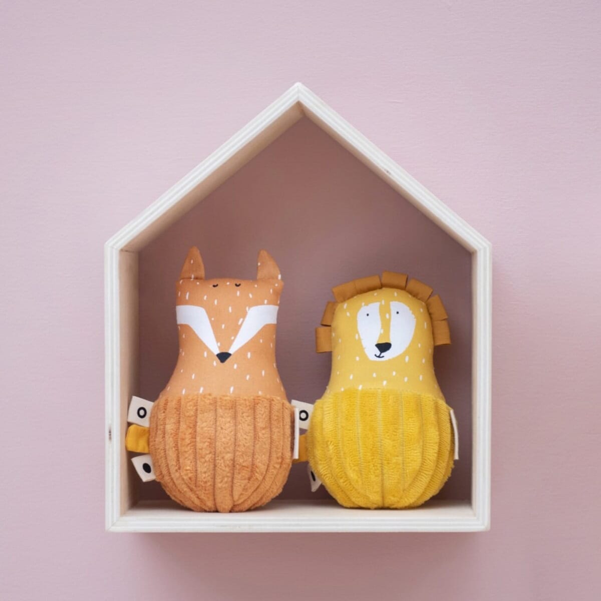 Peluche Mini Wobbly Bebe No Cae Animales Trixy Baby Diseño