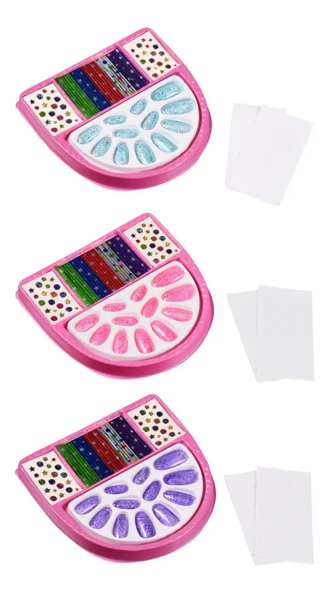 Decora Tus Uñas Crea Postizas Colores Ja Ru Infantil Trex