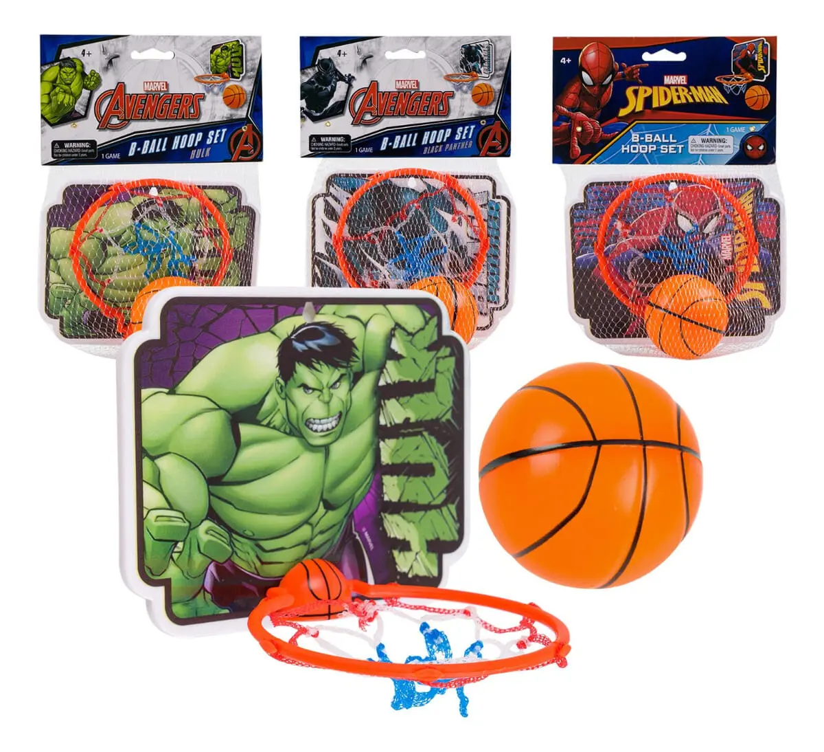 Aro Basquetball Super Heroes Spiderman Combo X3 Jaru Trex