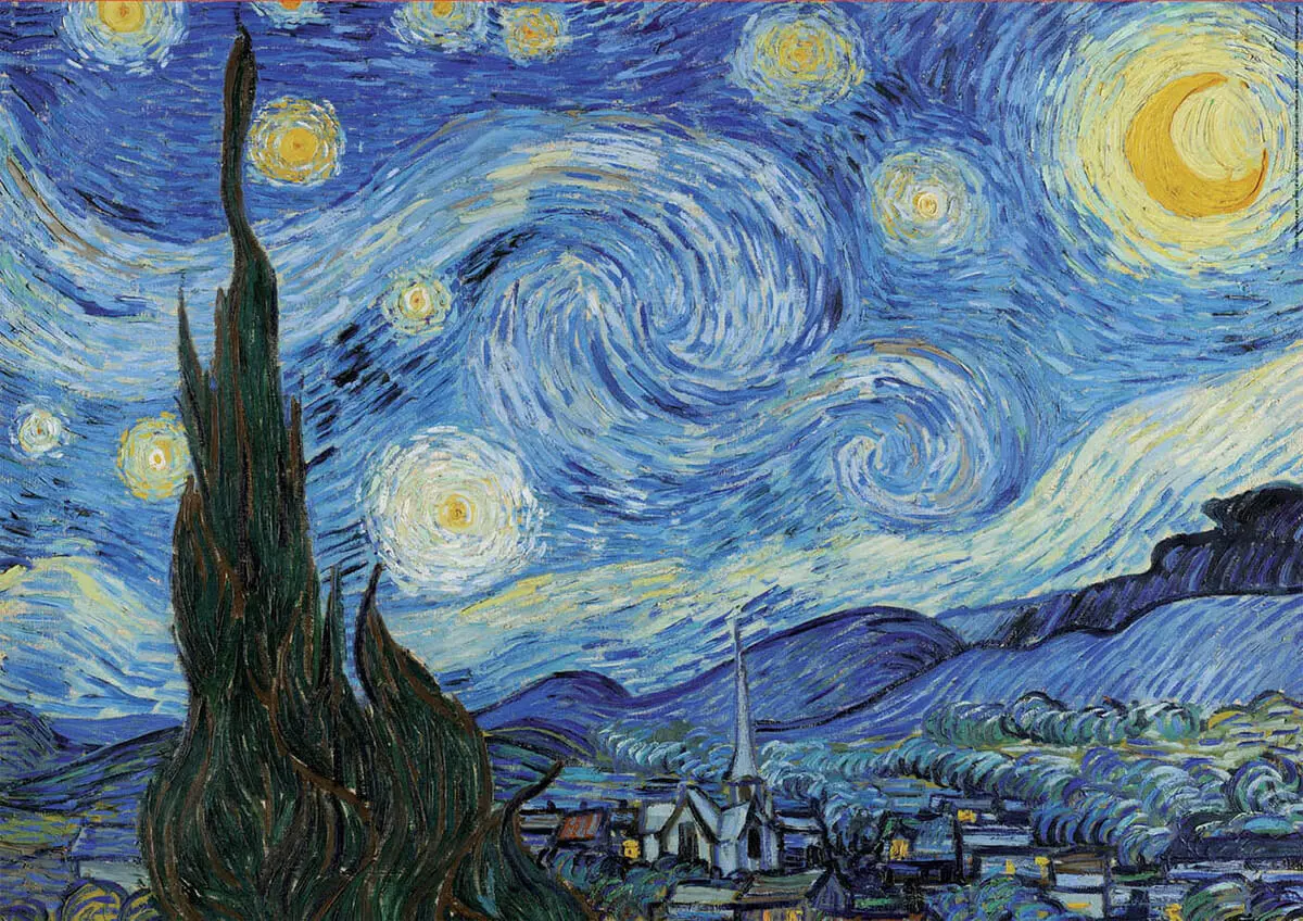 Puzzle Rompecabezas Noche Estrellada Van Gogh 1000pcs Educa