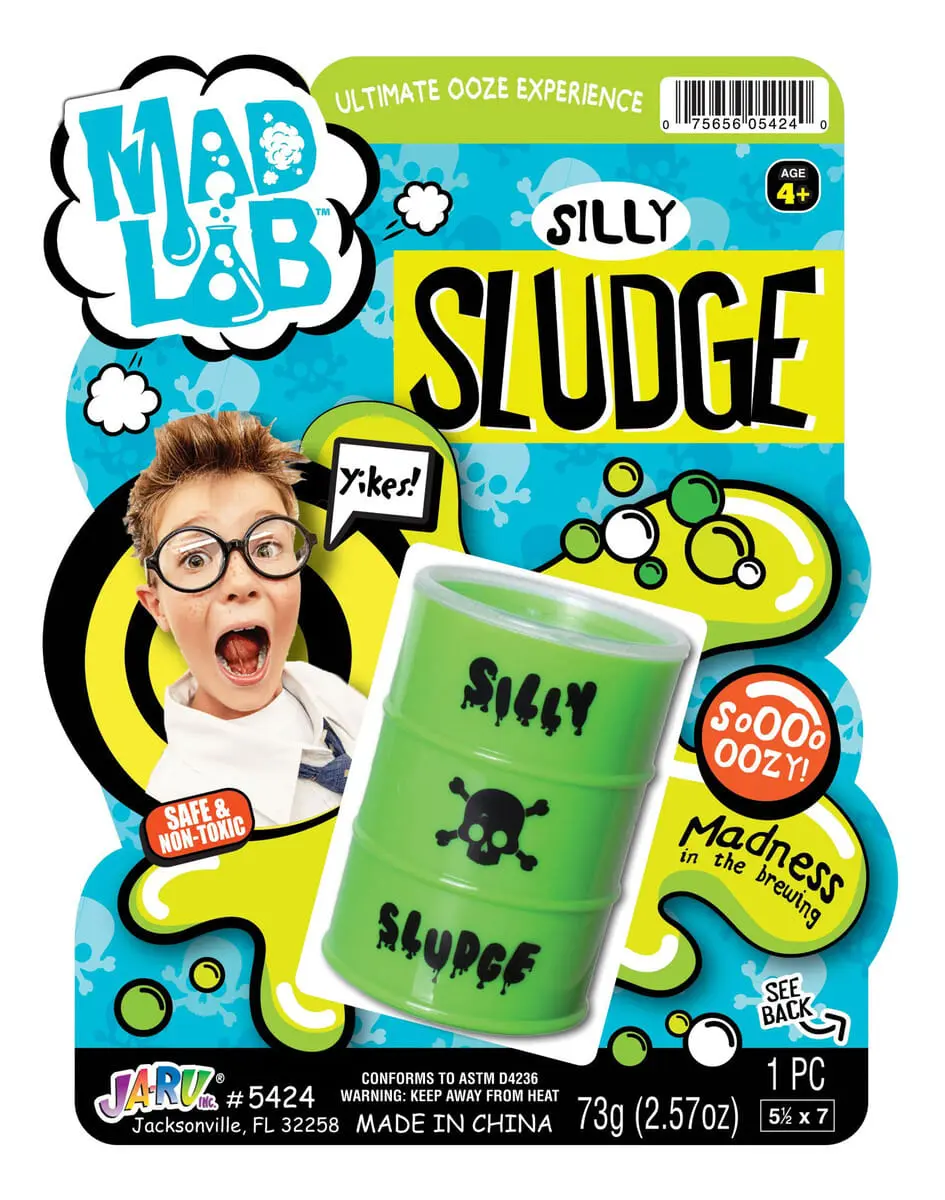 Slime Tarro Barril Mad Lab Sylly Sludge Toxico Tiktok Ja Ru