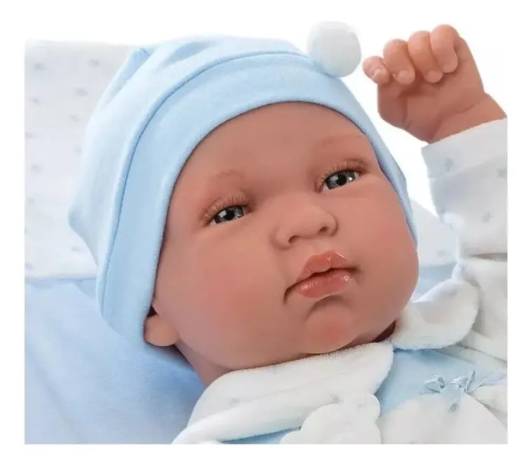 Bebe Reborn Llorens Realista Lloron Ropa + Accesorios Trex