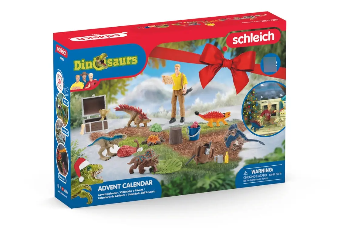 Set Figuras Calendario Adviento Dinosaurios S1 Schleich Trex