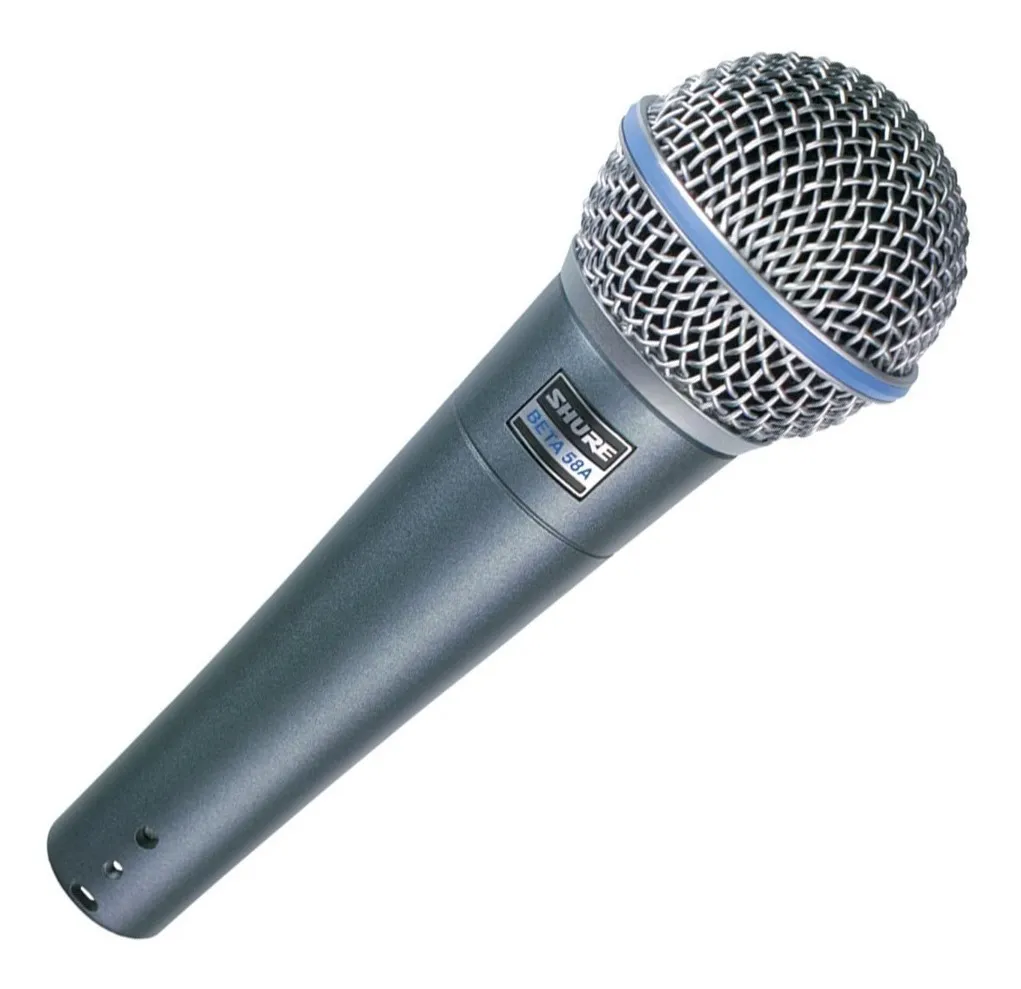 Micrófono Shure Beta Rk265g Dinámico Supercardioide Color Azul/plata