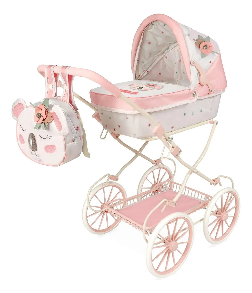 Carro Coche De Muñeca Plegable Koala Llorens Reborn Trex