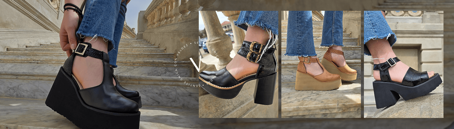 VALDEZ SHOES Sentite unica